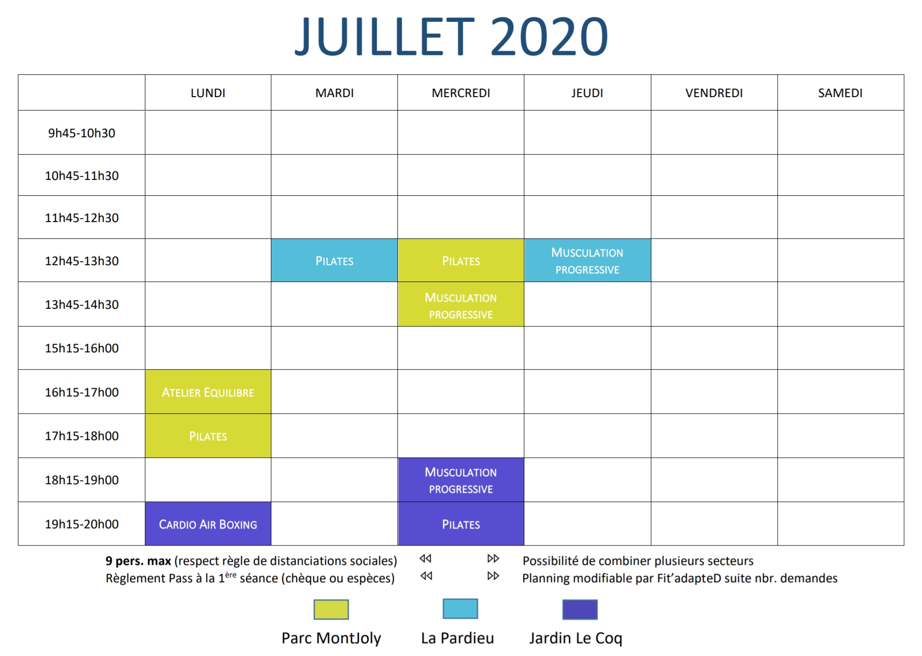 Activite Janvier